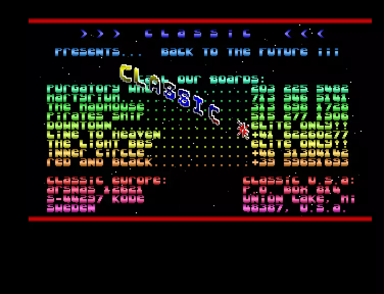 Back to the Future 3 (1991) by Classic