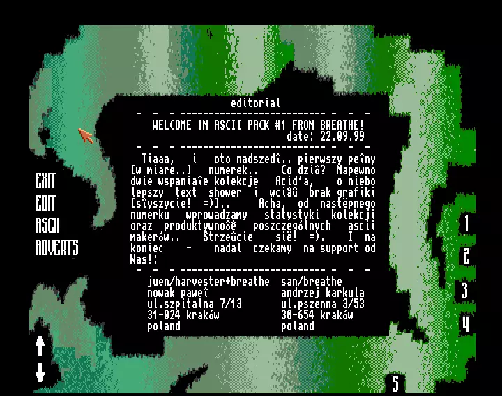 AsciiPack 1 (1999) by Breathe