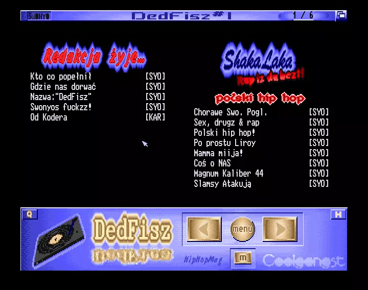 DedFisz 1 (1998) by Coolgangst