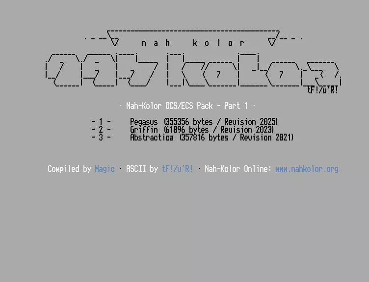 Nah-Kolor OCS&ECS Pack #1 (2025) by Nah-Kolor