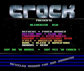 Alchedisk 10 (1991) by Crack