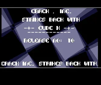 Cube-X (1992) by Crack Inc