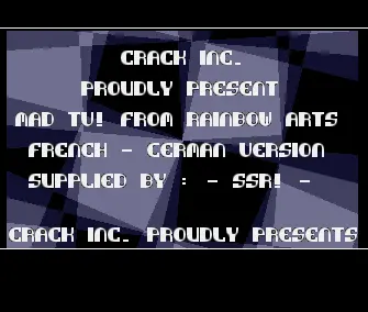 Mad TV (1992) by Crack Inc