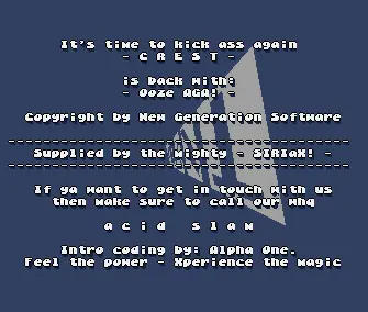 Ooze AGA (1994) by Crest
