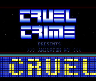 Amigafun 3 Intro (1989) by Cruel Crime