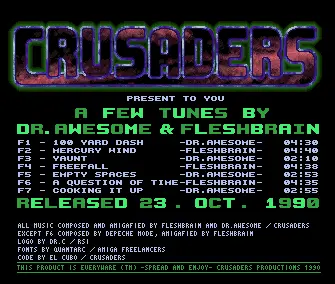A Few Tunes by Dr.Awesome & Fleshbrain (1990) by Crusaders