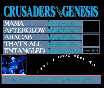 Crusaders Does Genesis (1990) by Crusaders