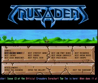 Eurochart 13 (1991) by Crusaders
