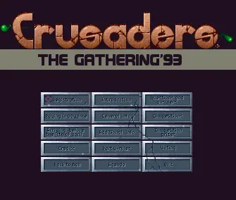 Gathering 1993 Invitation (1993) by Crusaders