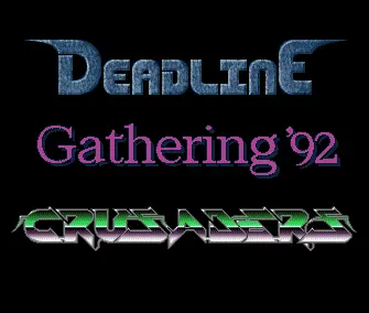 Gathering 1992 Invitation (1992) by Crusaders