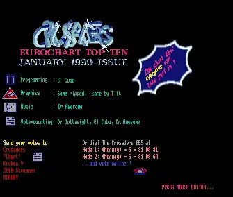 Eurochart 02 (1990) by Crusaders