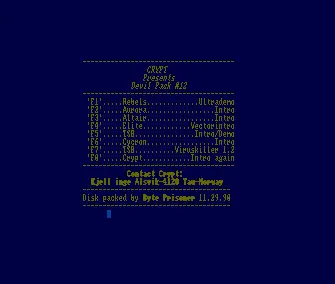 Devilpack 12 (1990) by Crypt