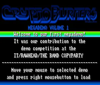 Megademo (1989) by Cryptoburners