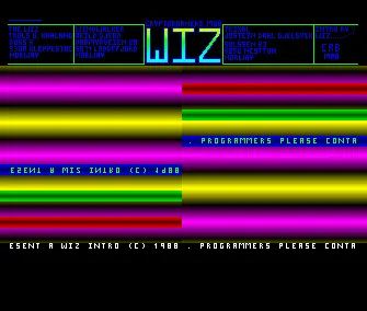 Wiz Intro (1987) by Cryptoburners