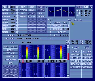 Protracker v3.00b (1993) by Cryptoburners