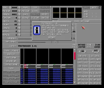 Protracker v3.01 (1993) by Cryptoburners