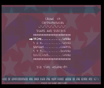 Stars N Stripes 01 (1993) by Cryptoburners