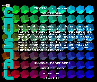 Touchdown (1992) by Crystal