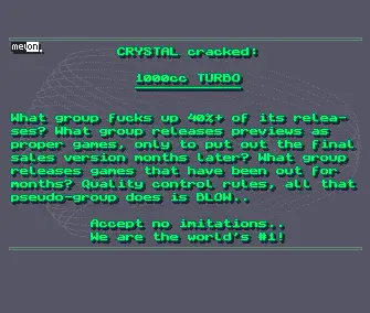 1000CC Turbo (1992) by Crystal