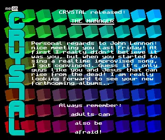 The Manager (1992) by Crystal