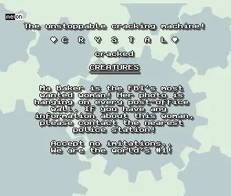 Creatures (1993) by Crystal