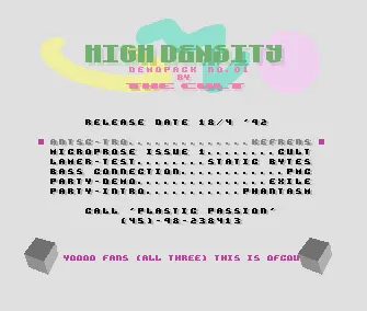 High Density 01 (1992) by Cult