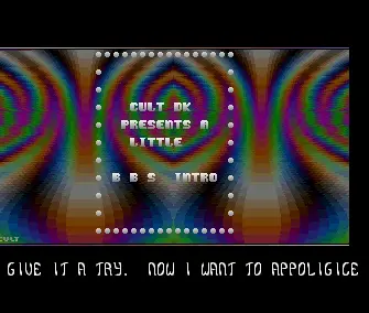 Little BBS Intro (1991) by Cult