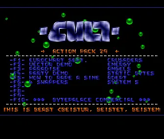 Action Pack 29 (1990) by Cult