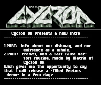 Diskmag Info (1990) by Cycron