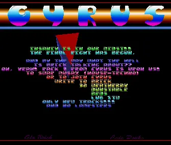 Pack Intro (1989) by Cyrus