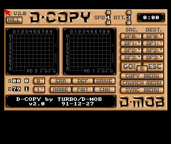 D-Copy v2.0 (1991) by D-Mob