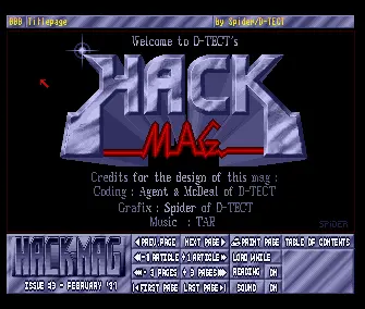 Hack-Mag 03 (1991) by D-Tect