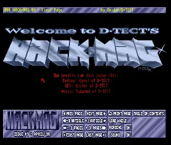 Hack-Mag 04 (1991) by D-Tect