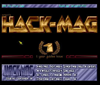 Hack-Mag 06 (1991) by D-Tect
