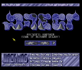 Hack-Mag 07 (1991) by D-Tect