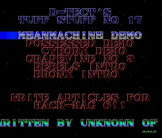 Tuff Stuff 17 (1991) by D-Tect