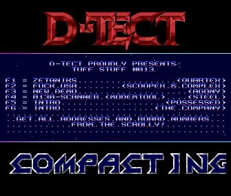Tuff Stuff 13 (1991) by D-Tect