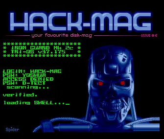 Hack-Mag 06 Intro (1991) by D-Tect