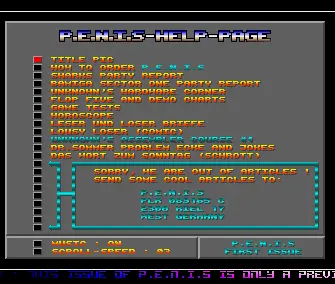 PENIS 01 (1989) by DOC