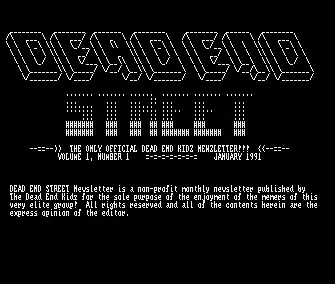 Dead End Street 01 (1991) by Dead End Kidz