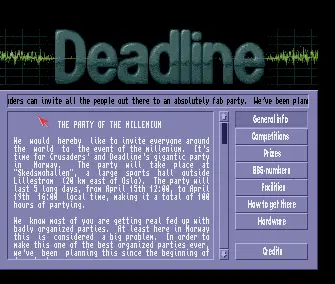 Gathering 1992 Invitation (1992) by Deadline