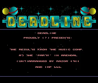 Arendal Party Music (1991) by Deadline