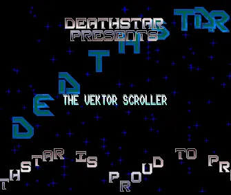 Vektor Scroller Intro (1988) by Deathstar