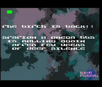 Station X Omega BBS Back Online (1993) by Decnite