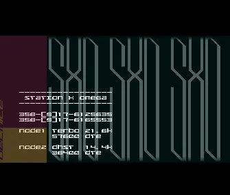 Station X Omega BBS Intro by Decnite