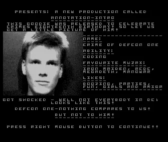 Annotation Intro (1991) by Defcon One