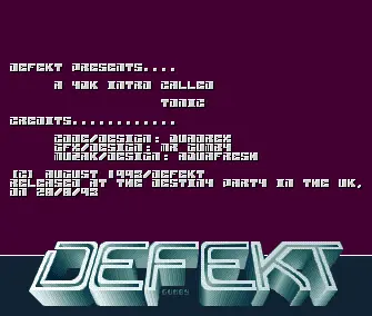Tonic (1993) by Defekt