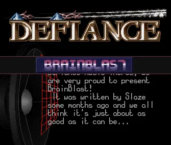 Brainblast (1993) by Defiance