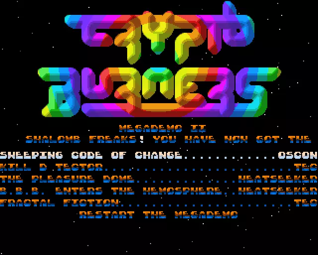 Megademo 2 (1990) by Cryptoburners