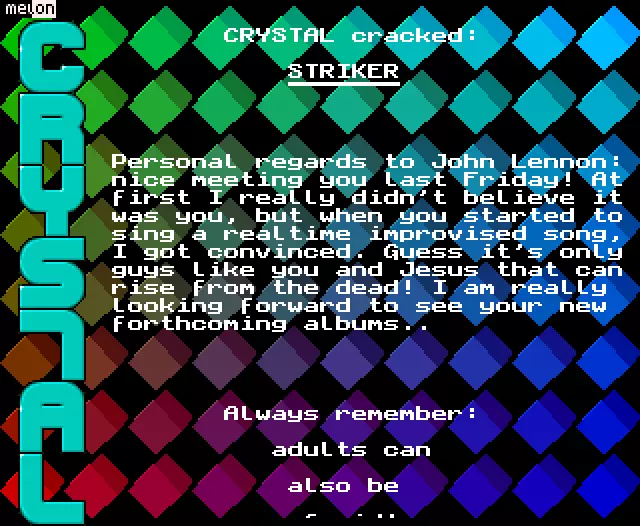 Striker (1992) by Crystal